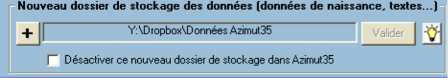 Stockage des données d'Azimut35